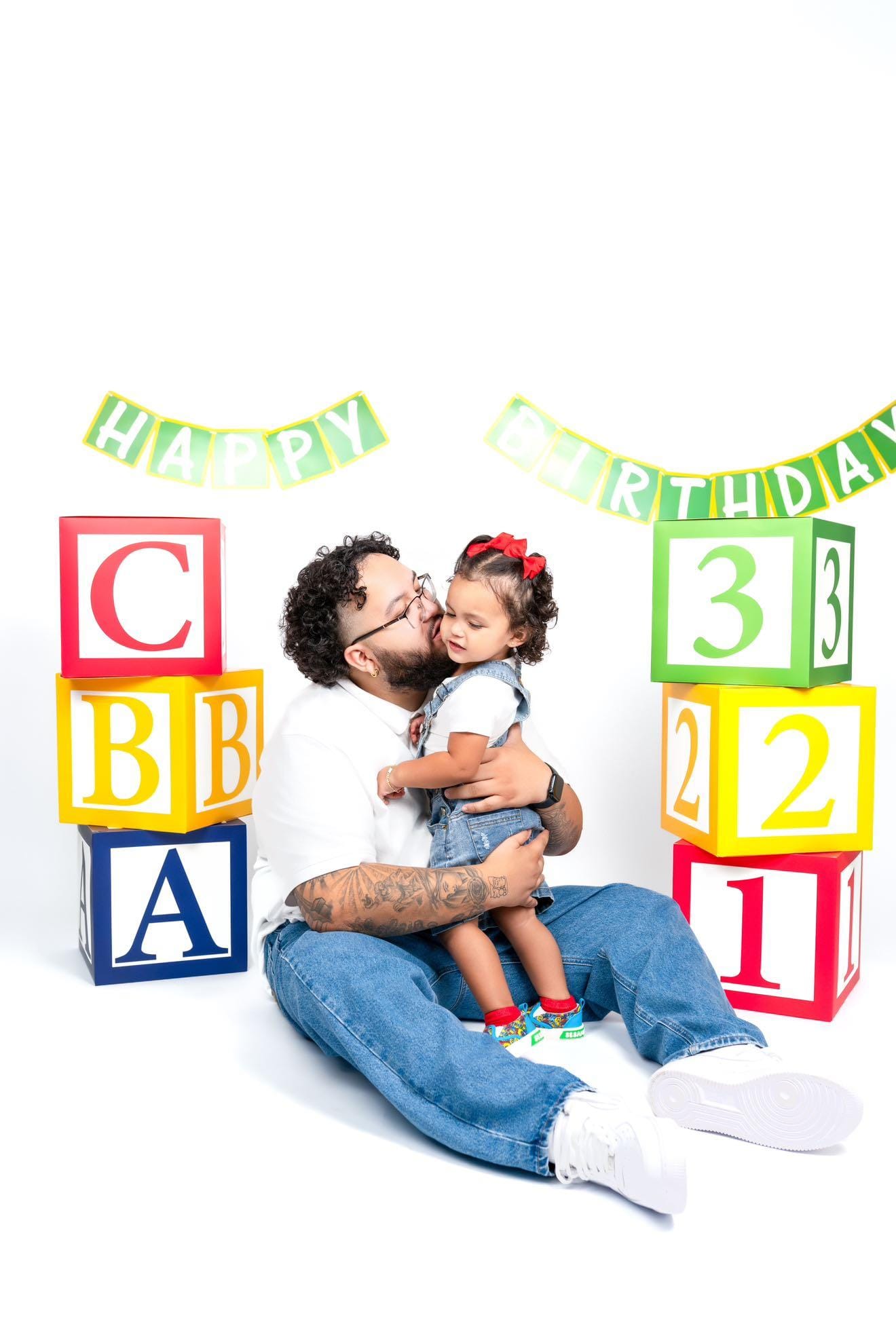 Original family birthday photograph