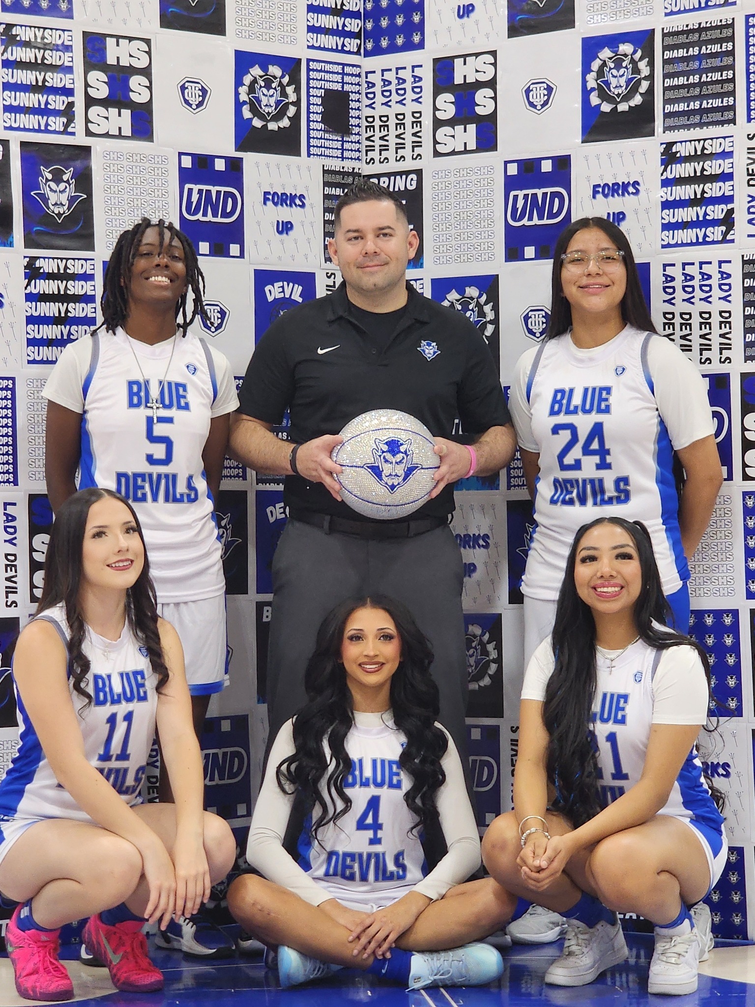 Original Sunnyside basketball team photograph